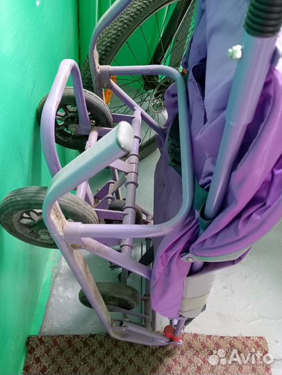 Детские санки коляска