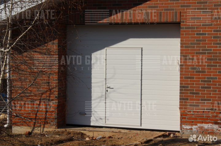 Гаражные ворота секционные