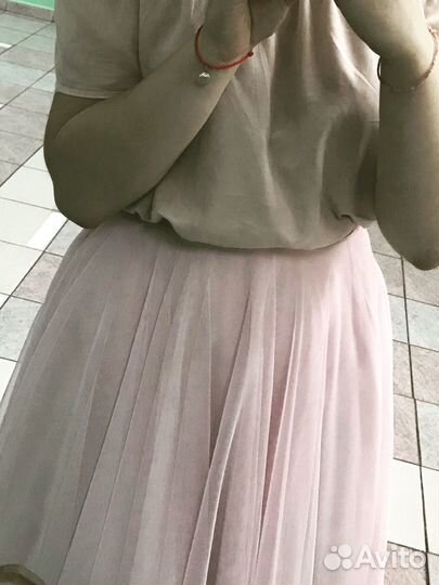 Юбка из фатина женская