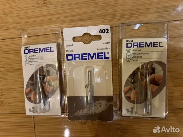 Насадки Dremel и кромочная прямая для фрезера