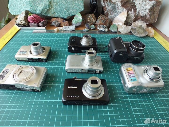Nikon Coolpix от 885 до S8000 (от 3 до 20Мп - 7шт)