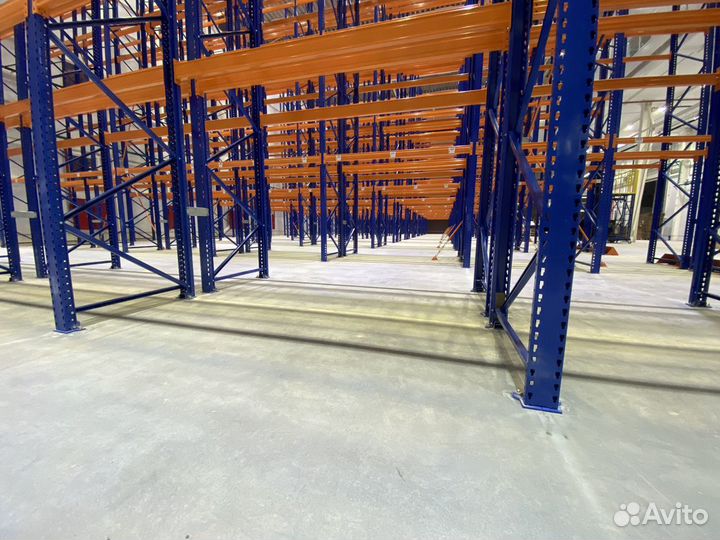 Монтаж стеллажей