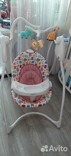 Детские электрокачели