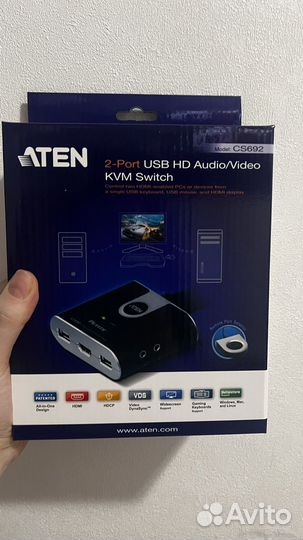 KVM переключатель aten CS692