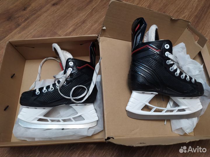 Хоккейные коньки bauer 33 размер