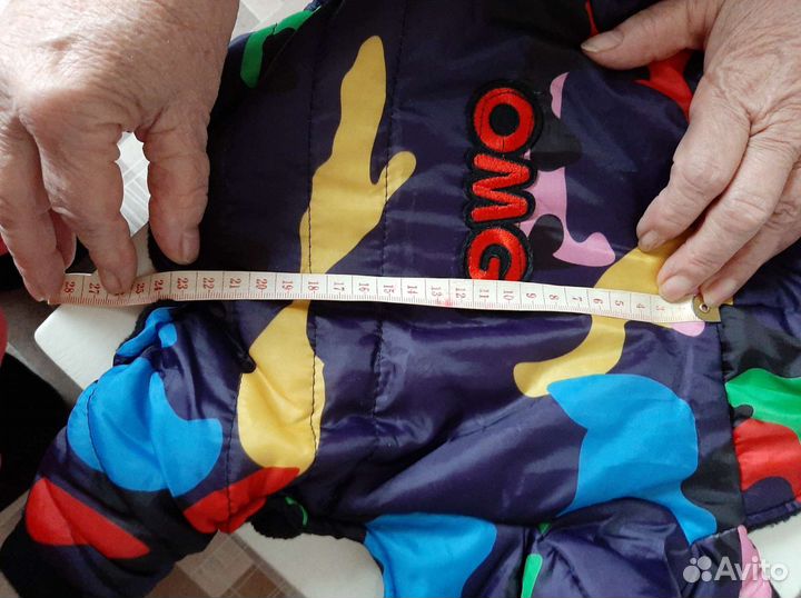 Комбинезон на флисе размер m