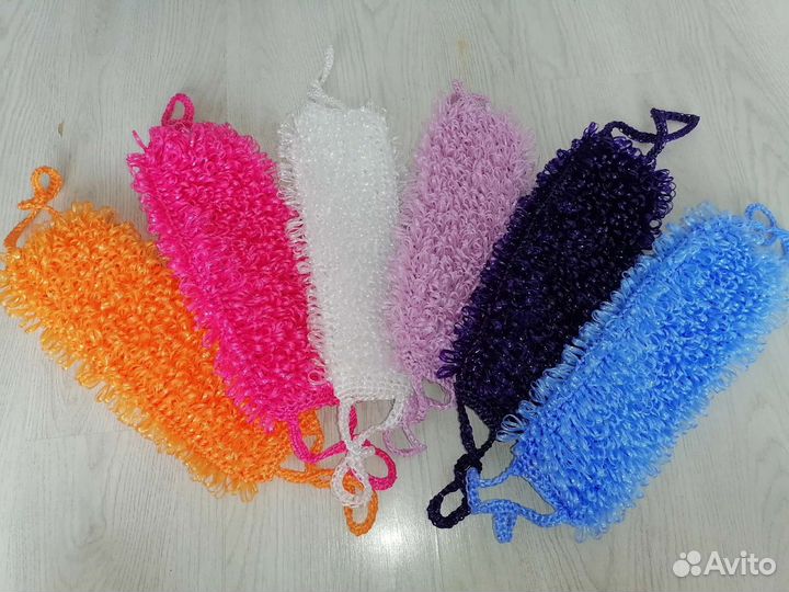 Мочалка ручной работы