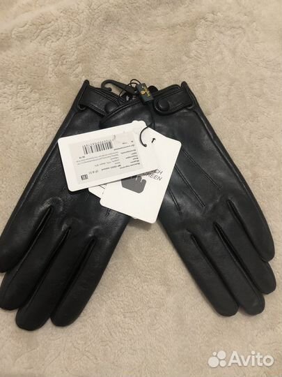 Мужские кожаные перчатки