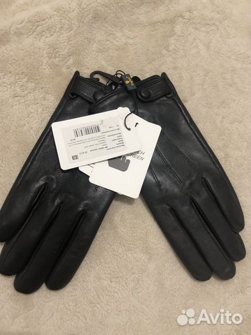 Мужские кожаные перчатки