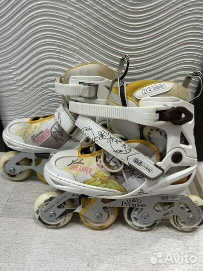 Роликовые коньки детские раздвижные
