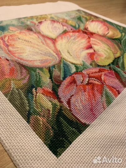 Картина вышитая крестом