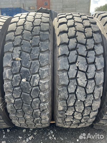 Шины на тонар/камаз б/у комплект 315/70 R22.5