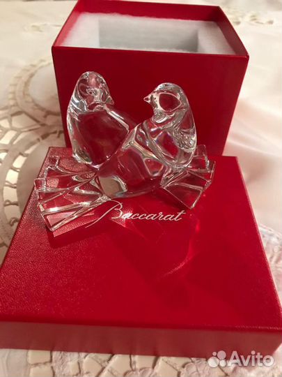 Baccarat хрусталь голубь