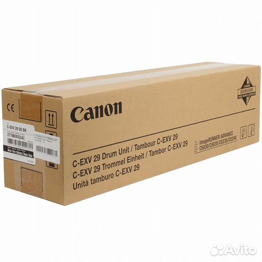 Барабан Canon C-EXV29 BK 110792