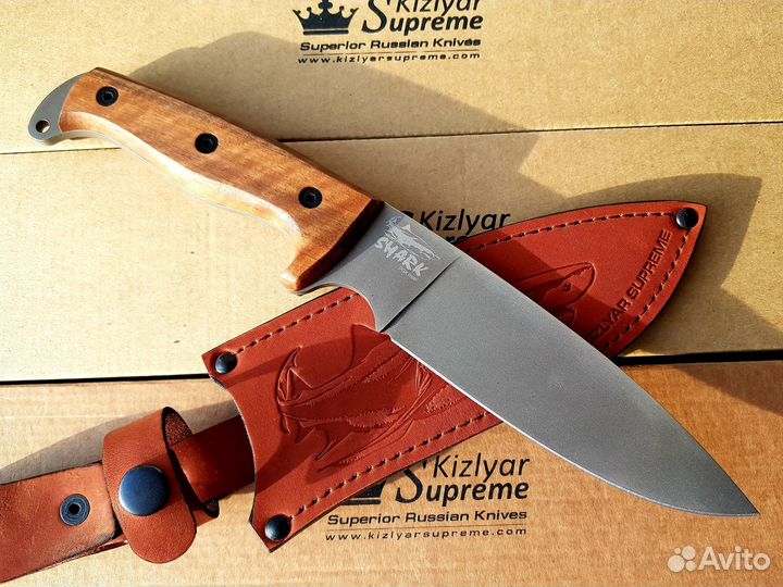 Нож Kizlyar Supreme Shark PGK Tacwash