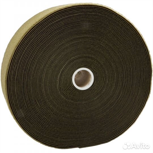 Hook and Loop Band 100mm Per Meter olive