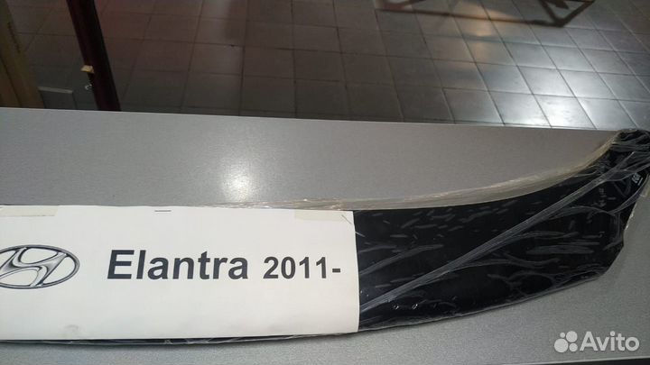 Дефлектор капота Hyundai Elantra 2011-2016 MD EGR