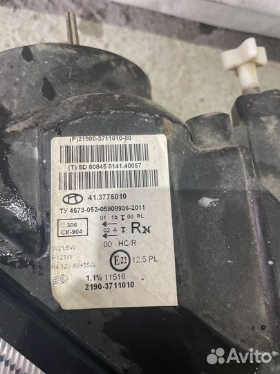 Фара LADA granta