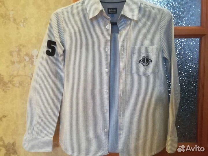 Рубашка для мальчика 134рост