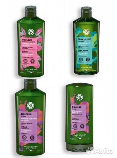 Шампуни, Кондиционеры без сульфатов Ив Роше