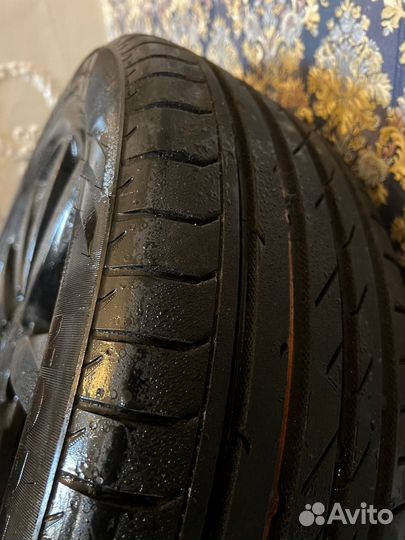 Резина на легкосплавных дисках honda