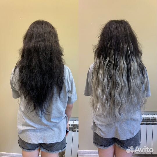 Наращивание волос левый берег
