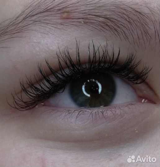 Наращивание ресниц модель