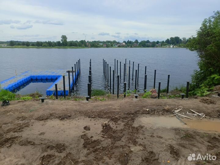 Сваи винтовые от производителя (Монтаж, доставка)