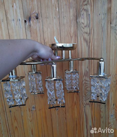 Люстра потолочная бу