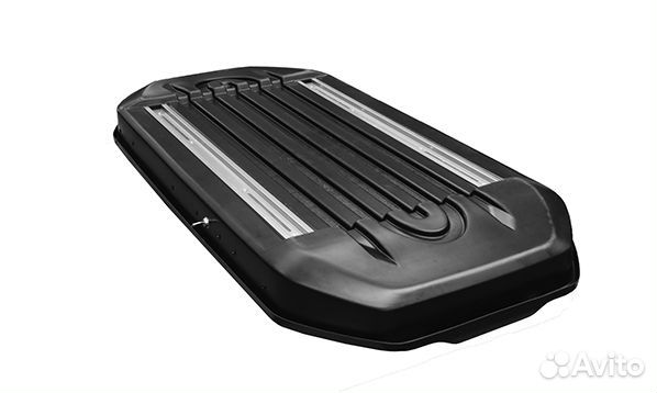 Автобокс LUX tavr 197 черный матовый 520 л