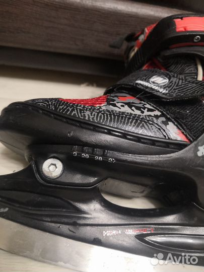 Коньки детские раздвижные 27 30