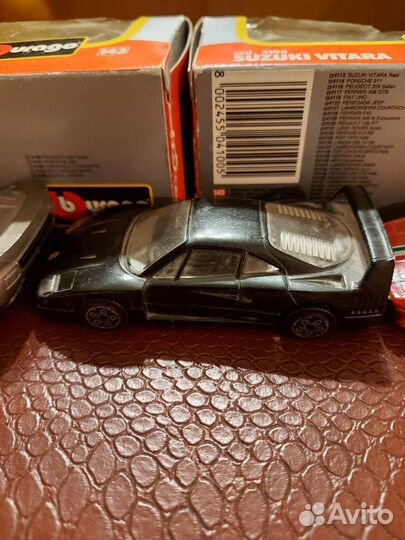 Машинки 1:43 Peugeot 405, Suzuki Vitara, Ferrari