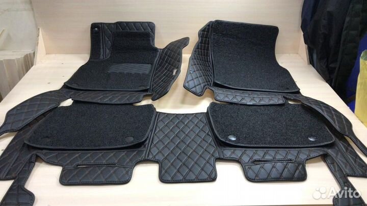 3D Коврики Range Rover Салон Багажник из Экокожи