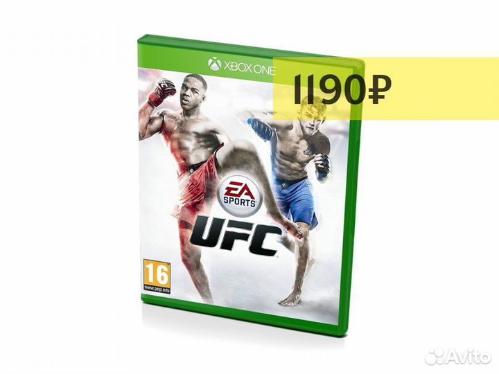 EA Sports UFC, б/у, английский (xboxone)