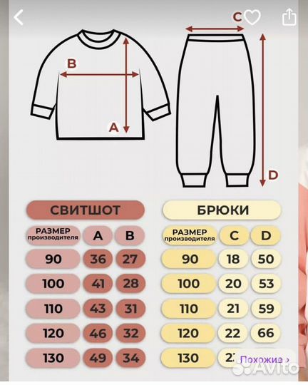 Пижама детская новая