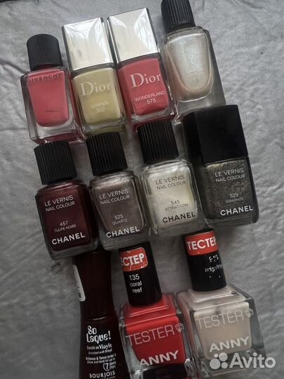 Лак для ногтей dior,chanel