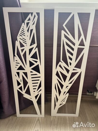 Декоративное панно на стену из дерева