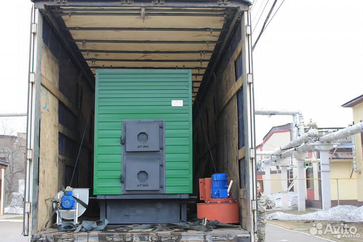 Водогрейный котел на дровах 1 мвт (1000 кВт)