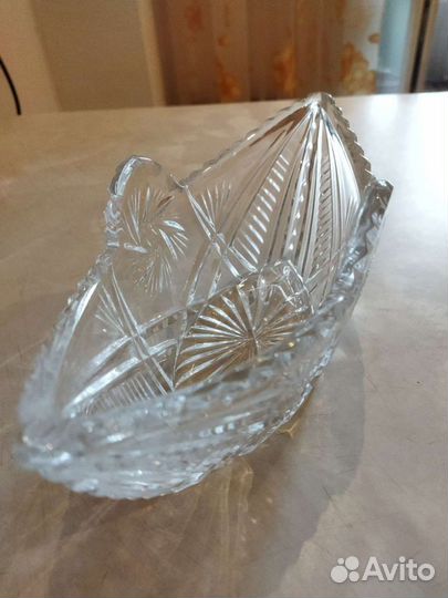 Хрустальная салатница