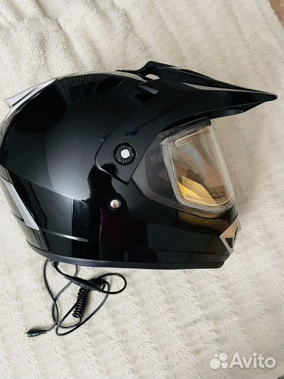 Снегоходный шлем