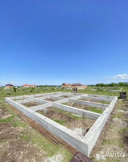 Фундамент Бетонные работы отмостка парковка