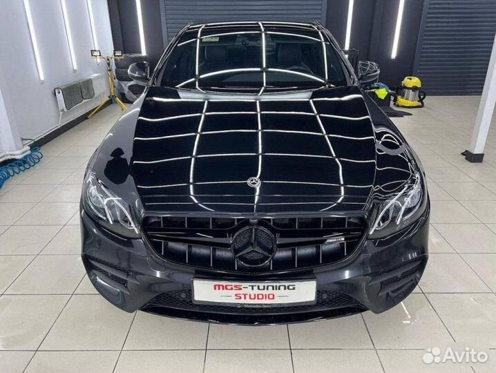 Диффузор + насадки и решетка 63 AMG E-class W213