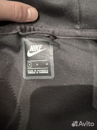 Кофта zip nike tech fleece