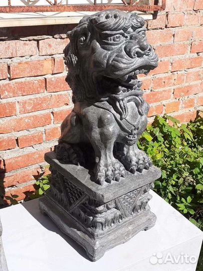 Львы китайские (авторская скульптура)