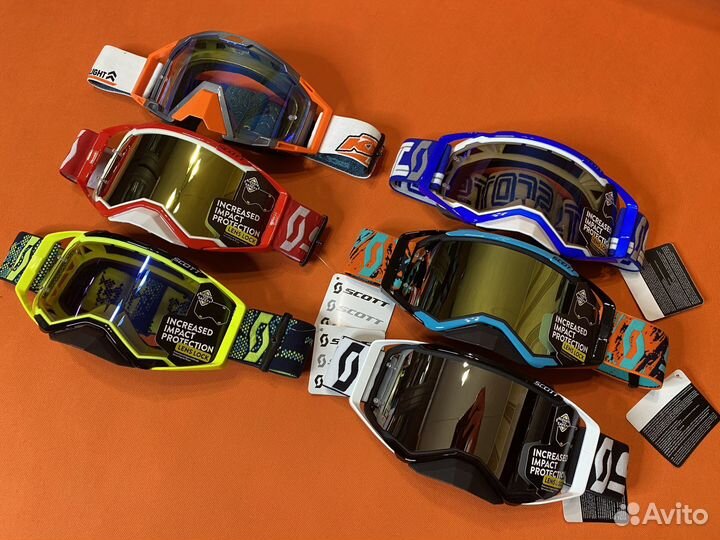 Очки для велосипеда мотокросса сноуборда