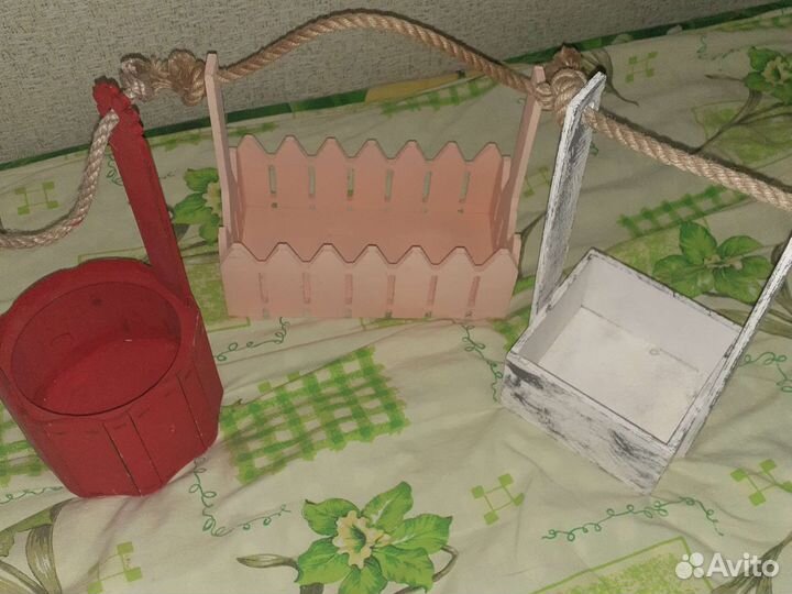 Корзины, коробочки декоративные, топиарий