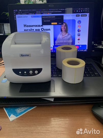 Печать этикеток штрихкодов для wildberries и озон