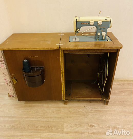 Швейная машинка Köhler Zick-Zack Automatik (ГДР)