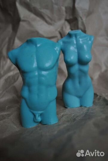 Мыло ручной работы Торс мужской Торс женский