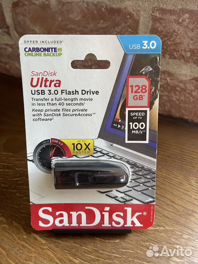 Новые, запечатанные SanDisk Ultra USB 3.0 64/128Gb